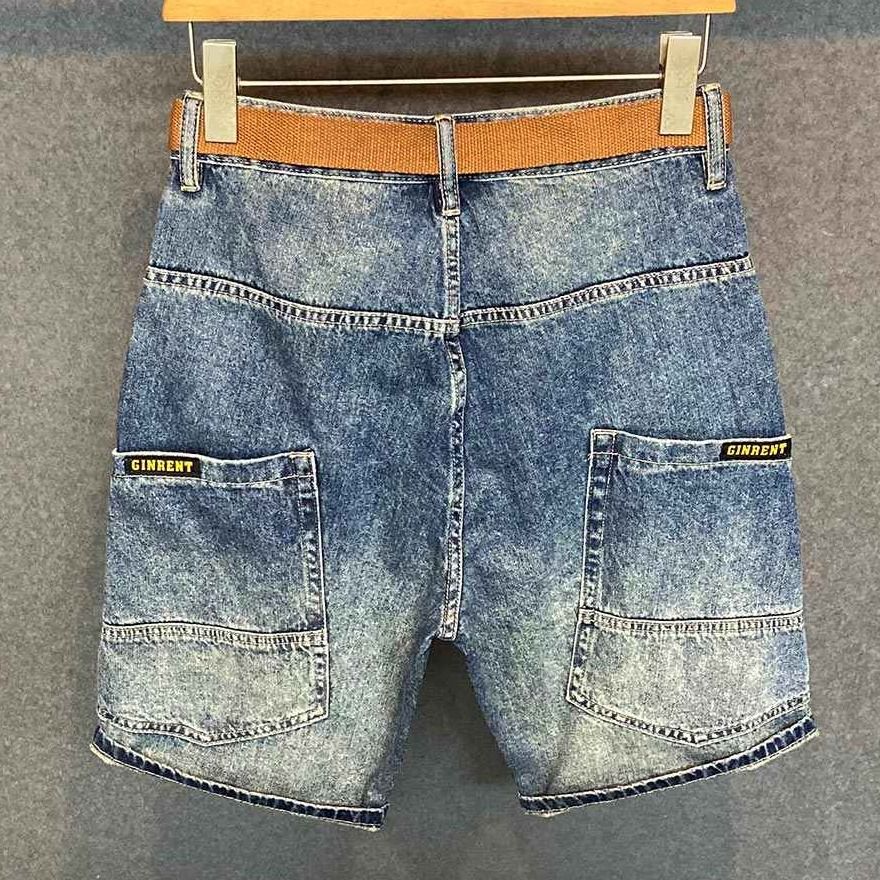 Summer Men's Casual Denim Shor - Streetwear Brand Jeans 评论和价格