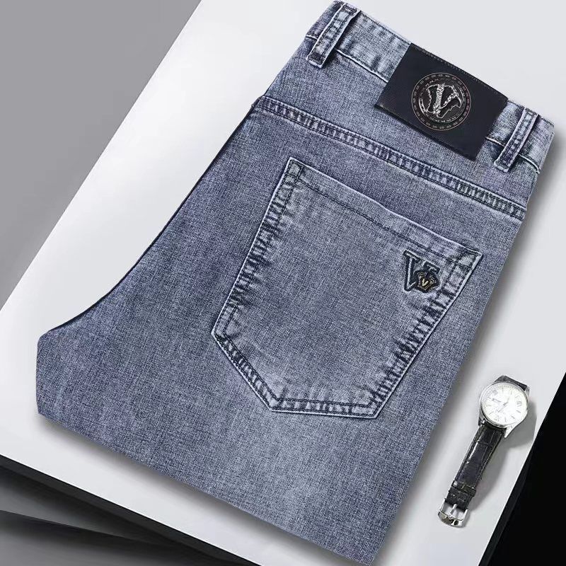 Summer Thin Jeans denim Street - Streetwear Brand Jeans 评论和价格