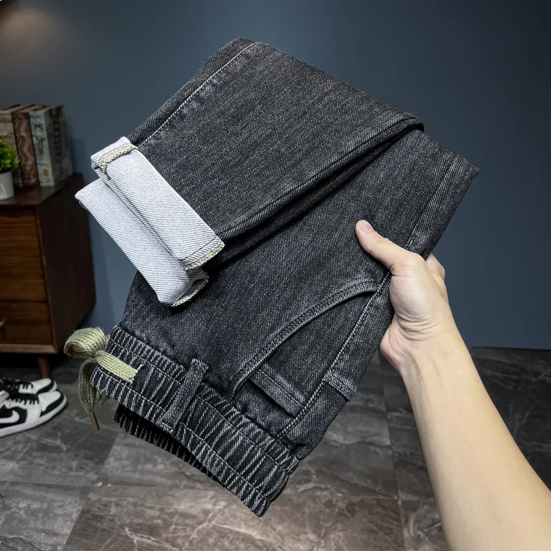 Brand Men's New Autumn Jeans B - Streetwear Brand Jeans 评论和价格